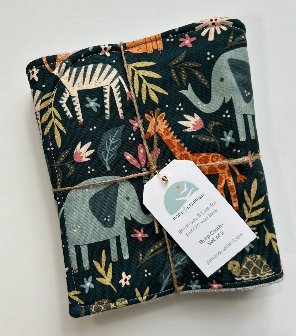 Burp Cloths | Welcome to the Jungle