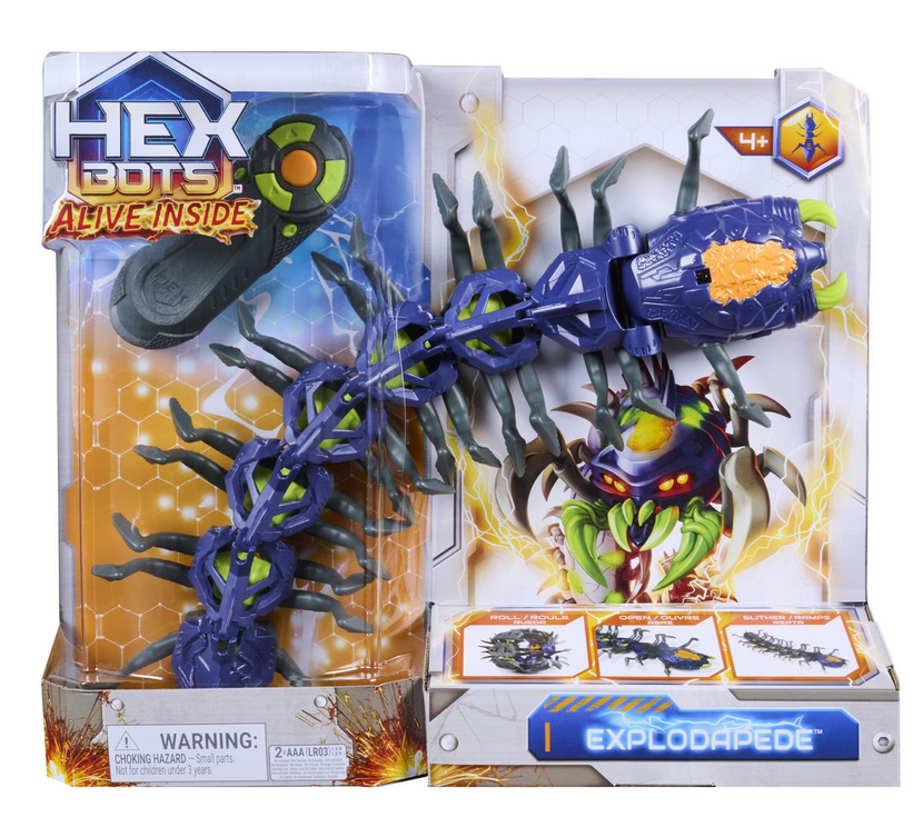 Hex Bots RC Exploding Centipede
