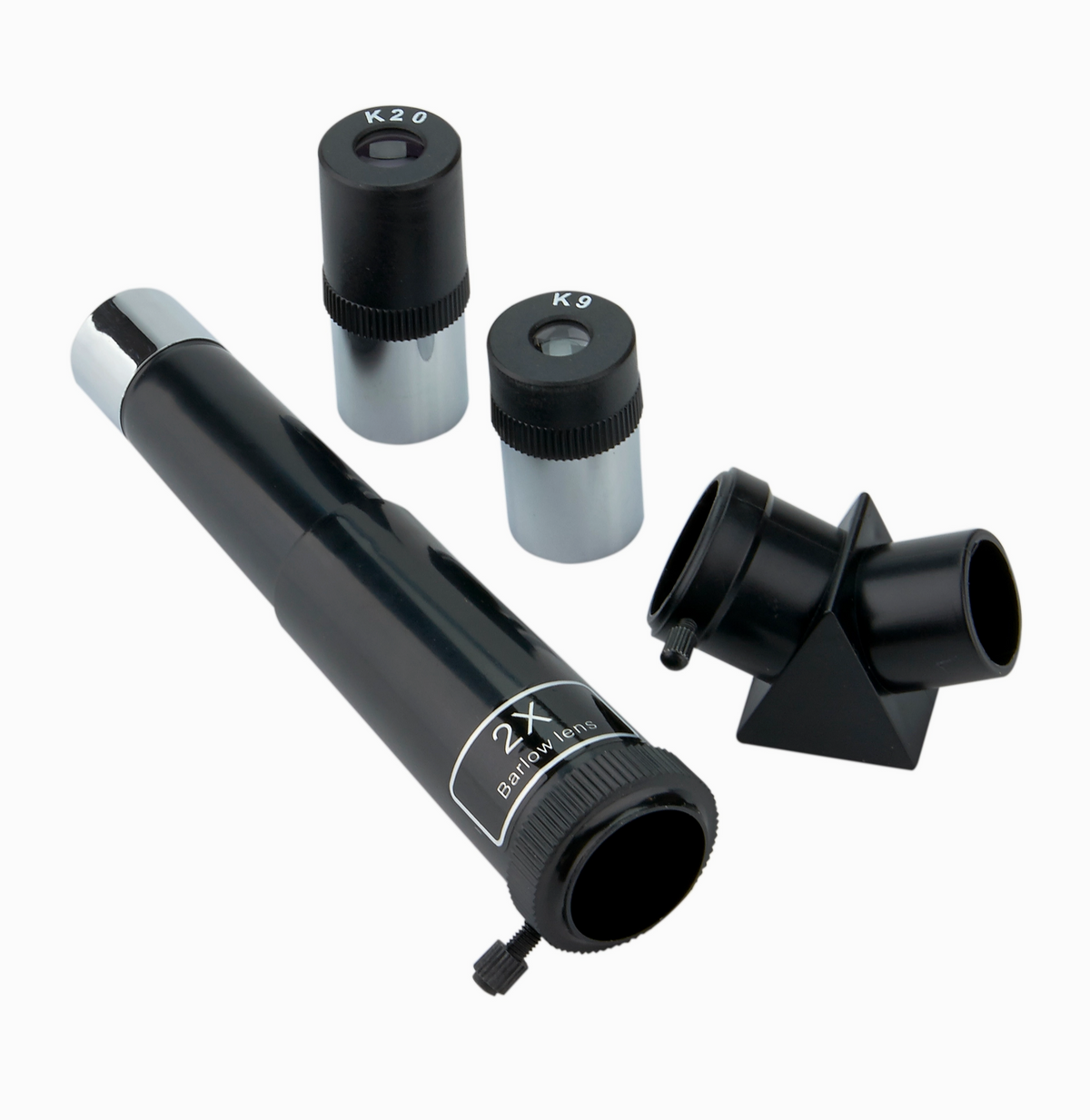 AIM Beginner Tabletop Telescope with optical tube two eyepieces and diagonal mirror