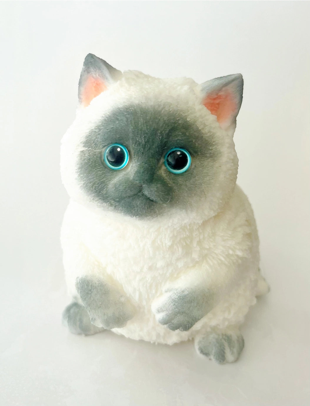 Mega Squishy Kitty | Grey/White/Brown