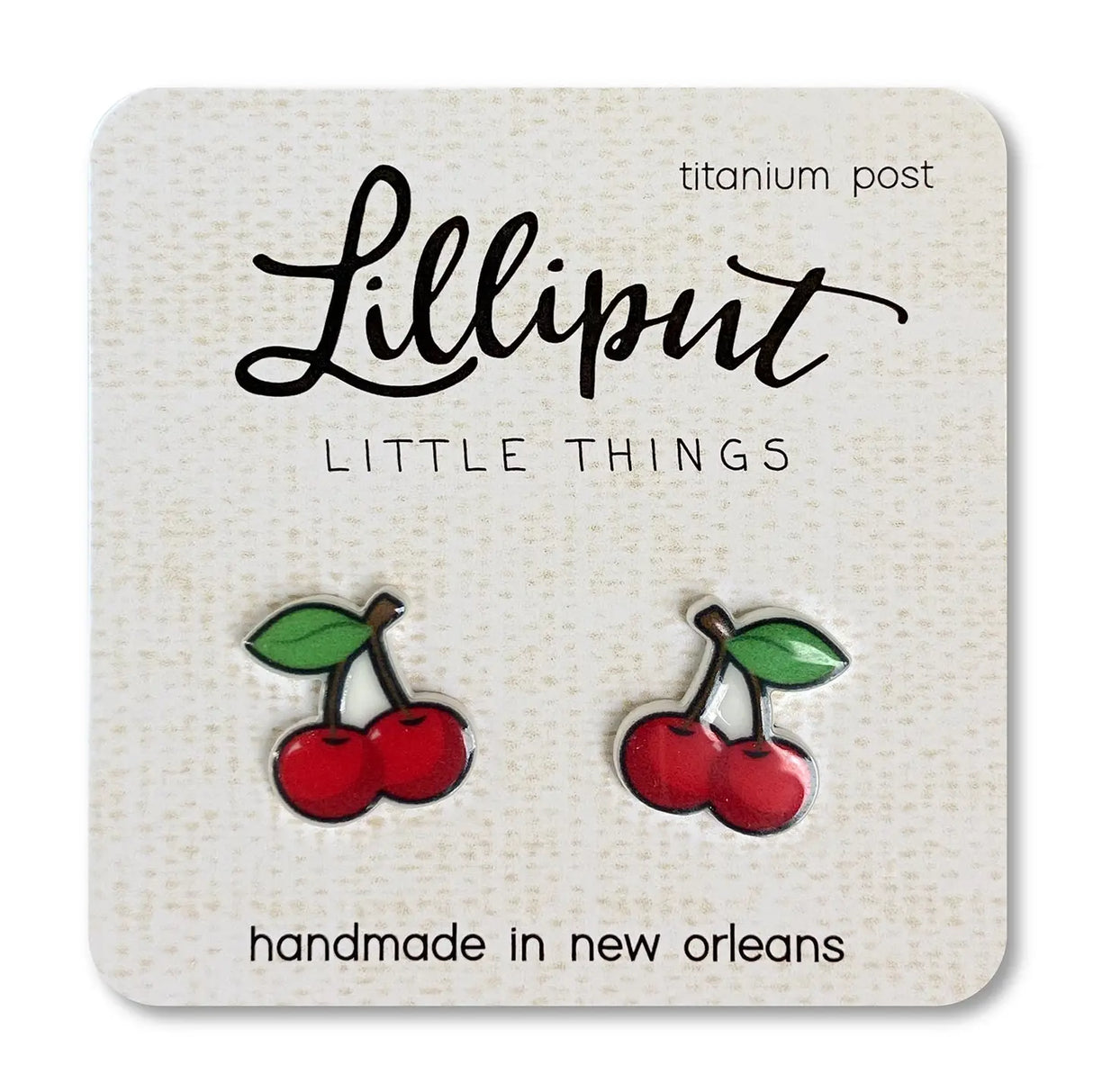 Earrings | Cherry