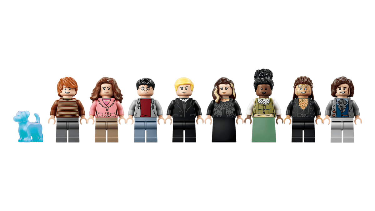 Harry Potter Knockturn Alley Wizarding Shops characters lineup