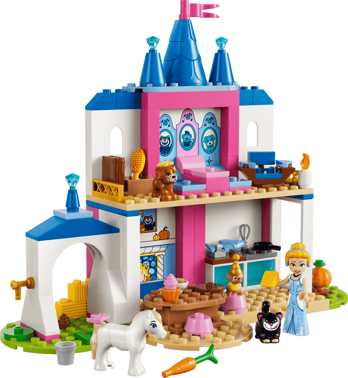 Disney Princess Cinderella Animal Friends Castle