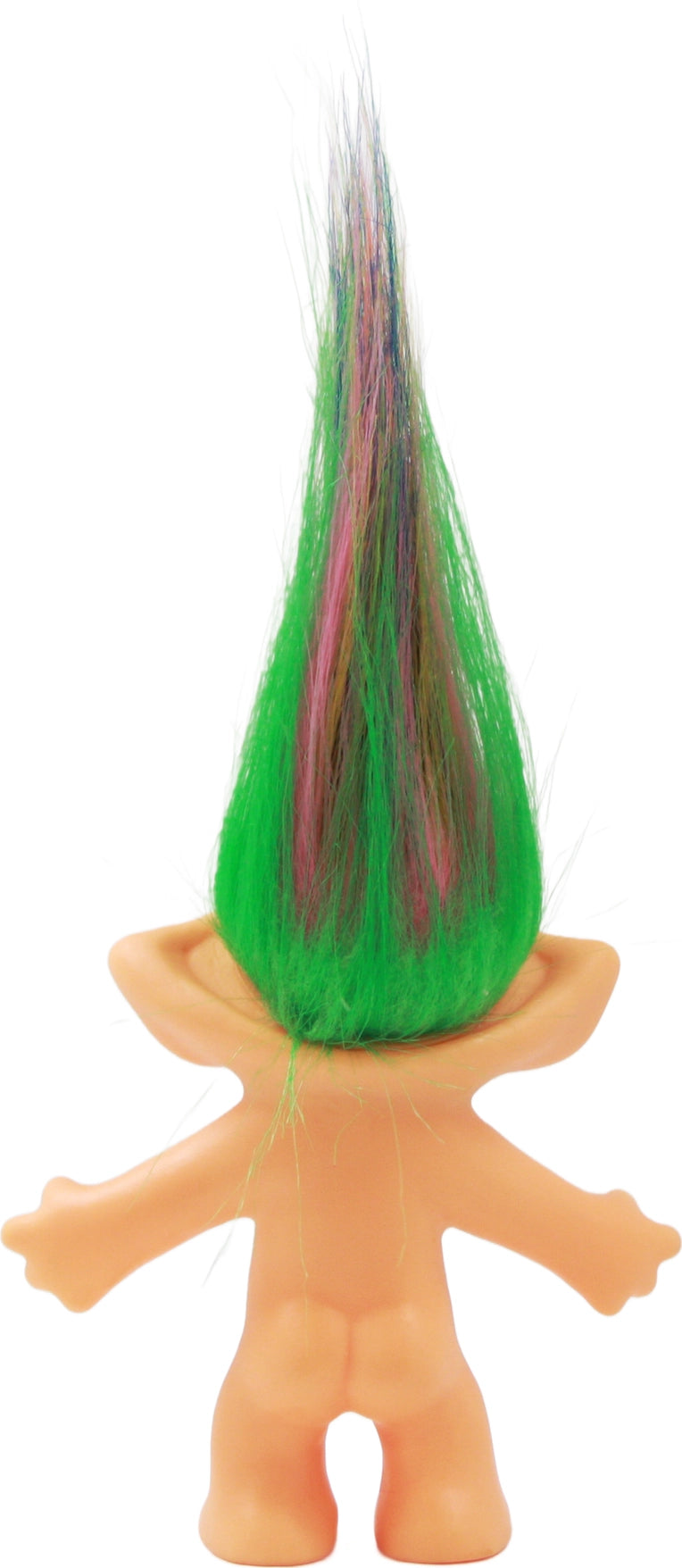 Troll Doll | Green & Rainbow Hair