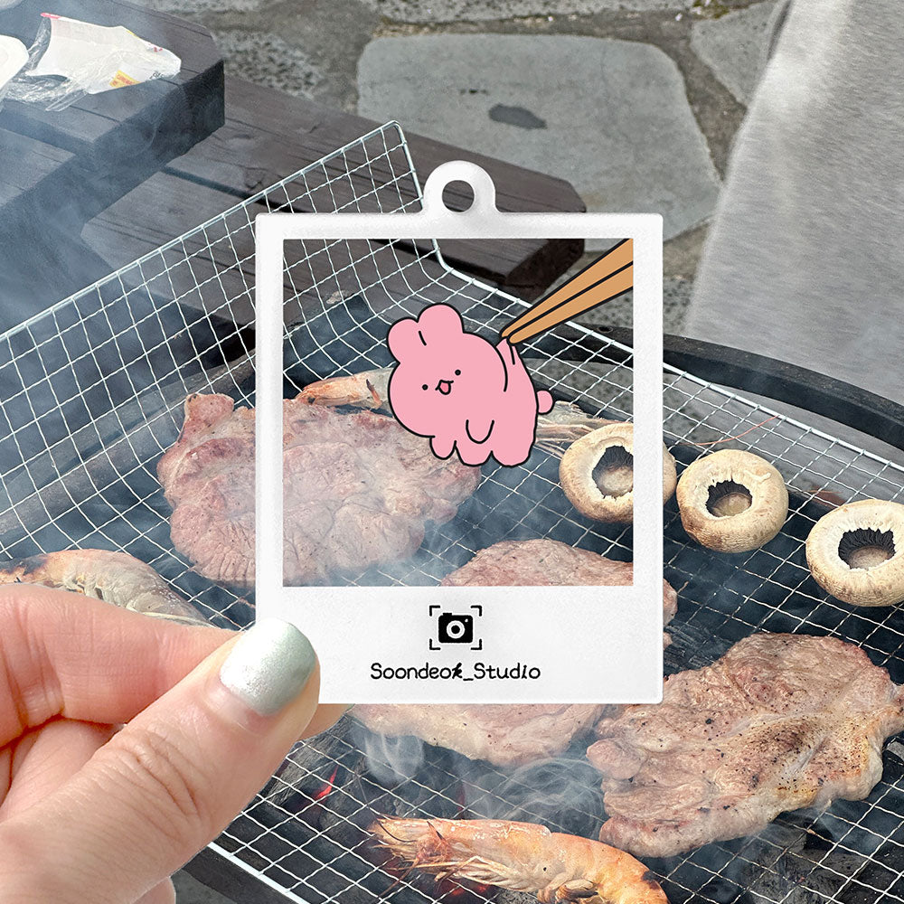 Soondeok Friends Photo Frame Keyring