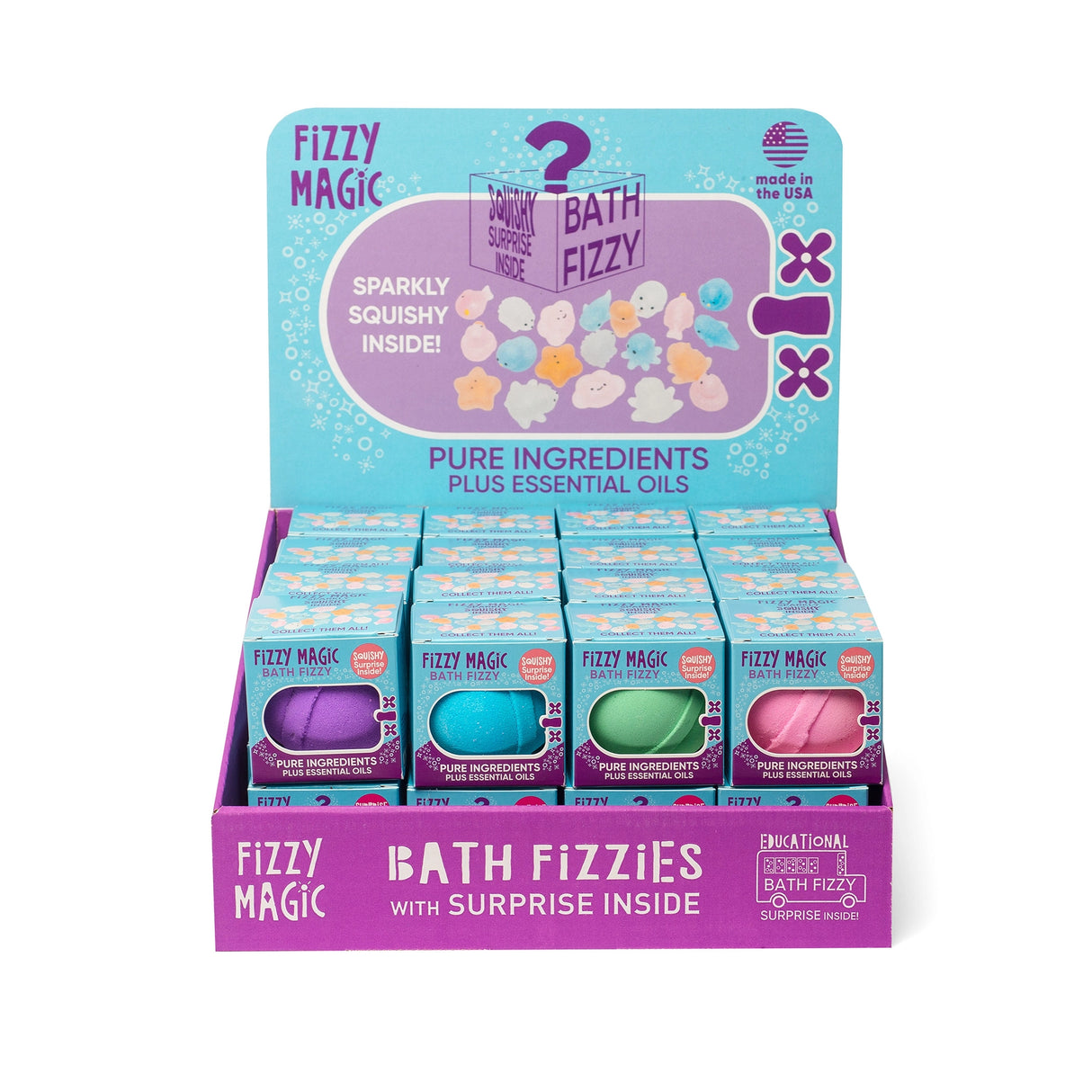 Bath Bomb | Sparkly Squishy Surprise