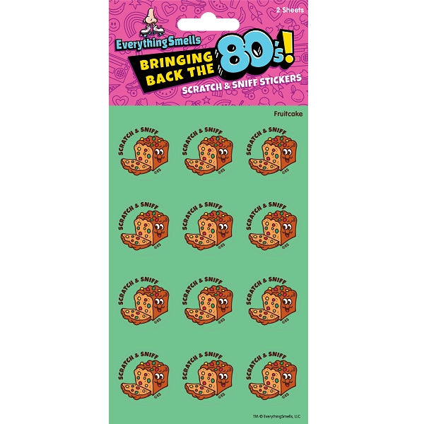 Scratch & Sniff Stickers | Fruitcake