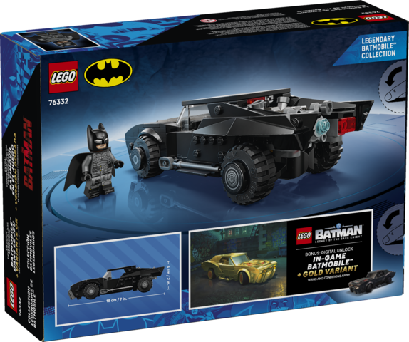 Super Heroes DC The Batman Batmobile