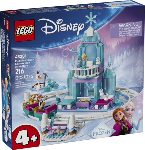 Disney Princess Elsa's Ice Castle & Snow Ride Adventure