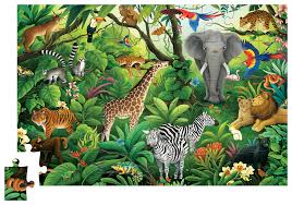 50pc Jungle Paradise Holographic Puzzle