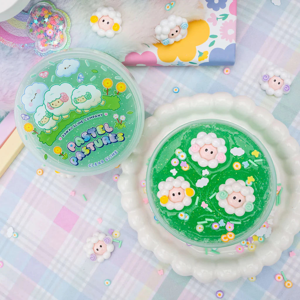 Pastel Pastures Clear Slime
