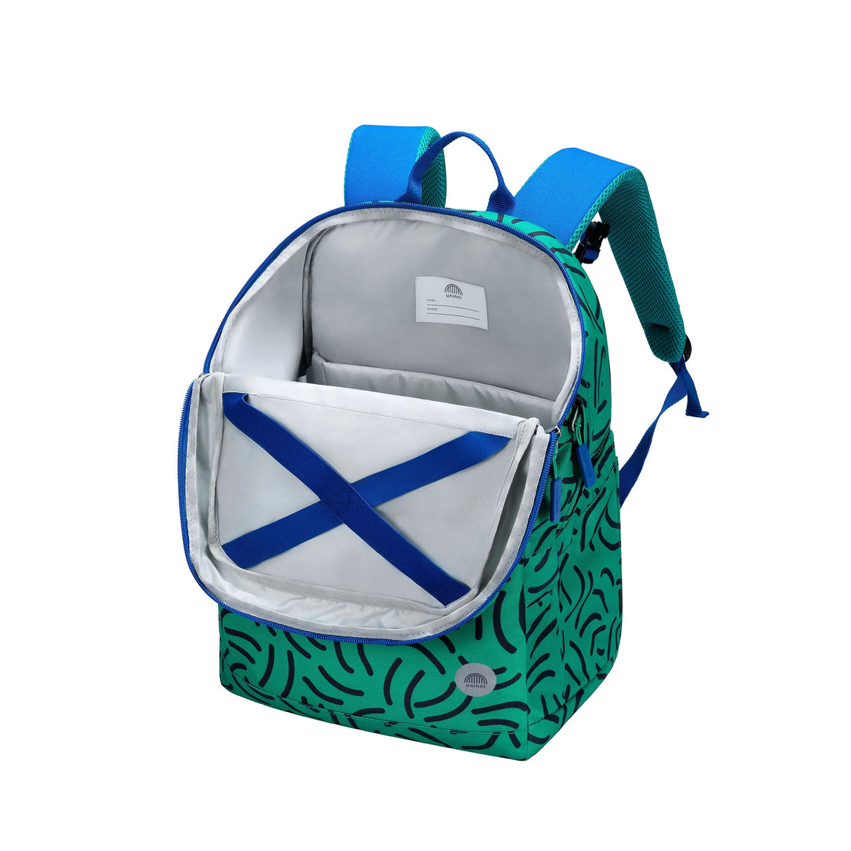 Backpack | Brush Strokes with spacious compartments, padded straps, and durable water-resistant material, perfect for school and travel.