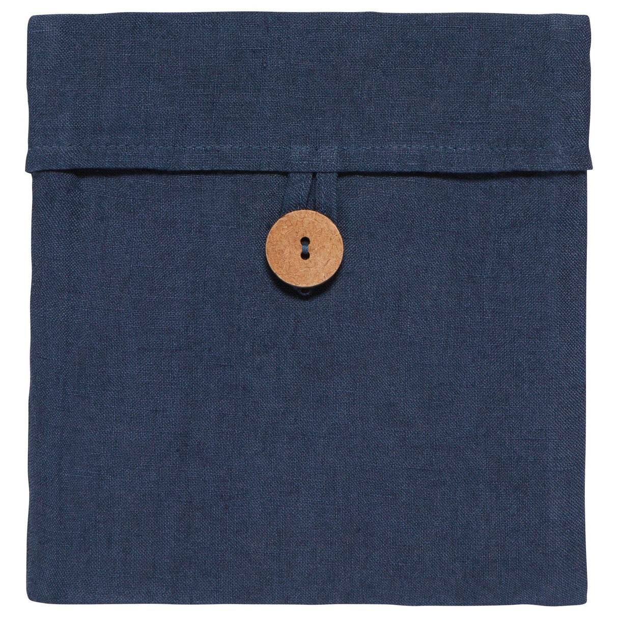 Snack Bags | Midnight & Gray reusable eco-friendly lunch bag with minimalist design and button closure for sustainable style.