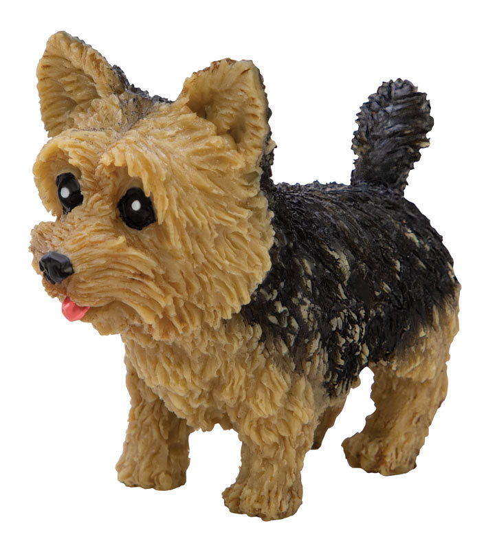 Pocket Pup Series 2 small huggable dog figurine with detailed fur, perfect for desks or pockets.