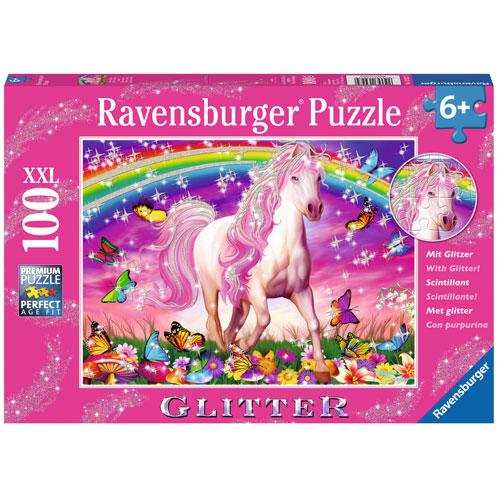 100pc Horse Dream Glitter Puzzle