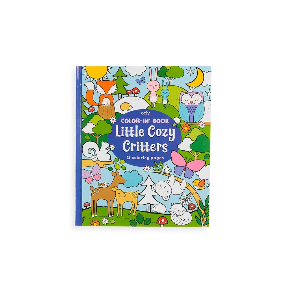 Color-In' Book Little Cozy Critters