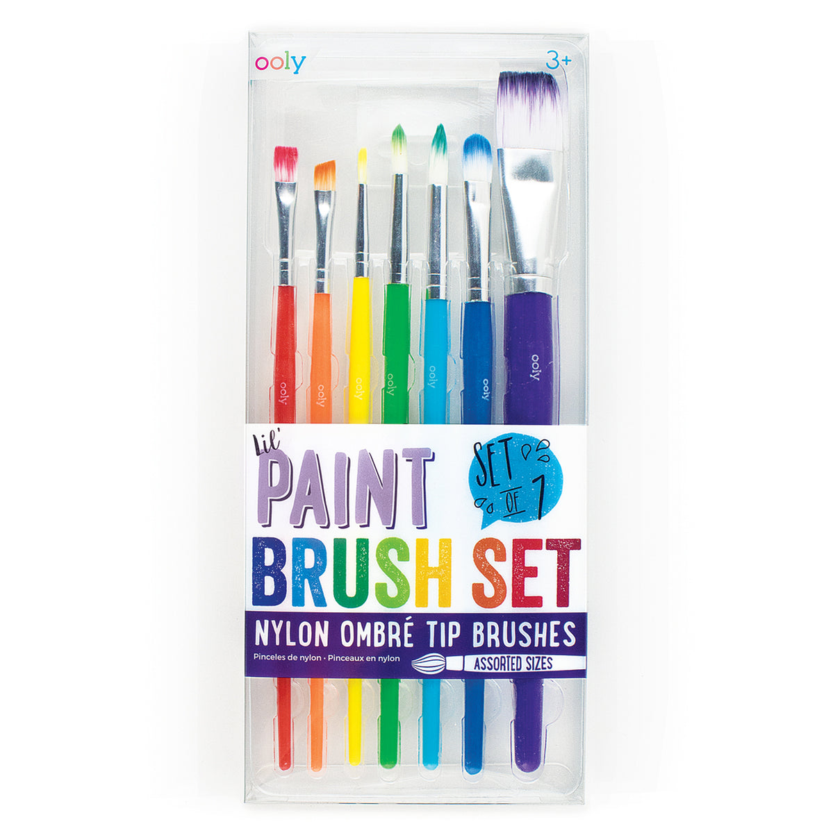 Faber-Castell Assorted Triangular Paint Brushes (Set of 6)