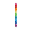 Bunch O Bears Gummy Bear Stacking Crayon with colorful translucent bear-shaped crayons stacked vertically.