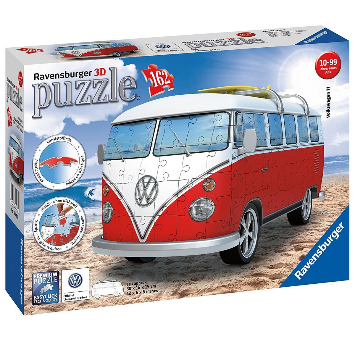 162pc VW Bus 3D Puzzle – Toys