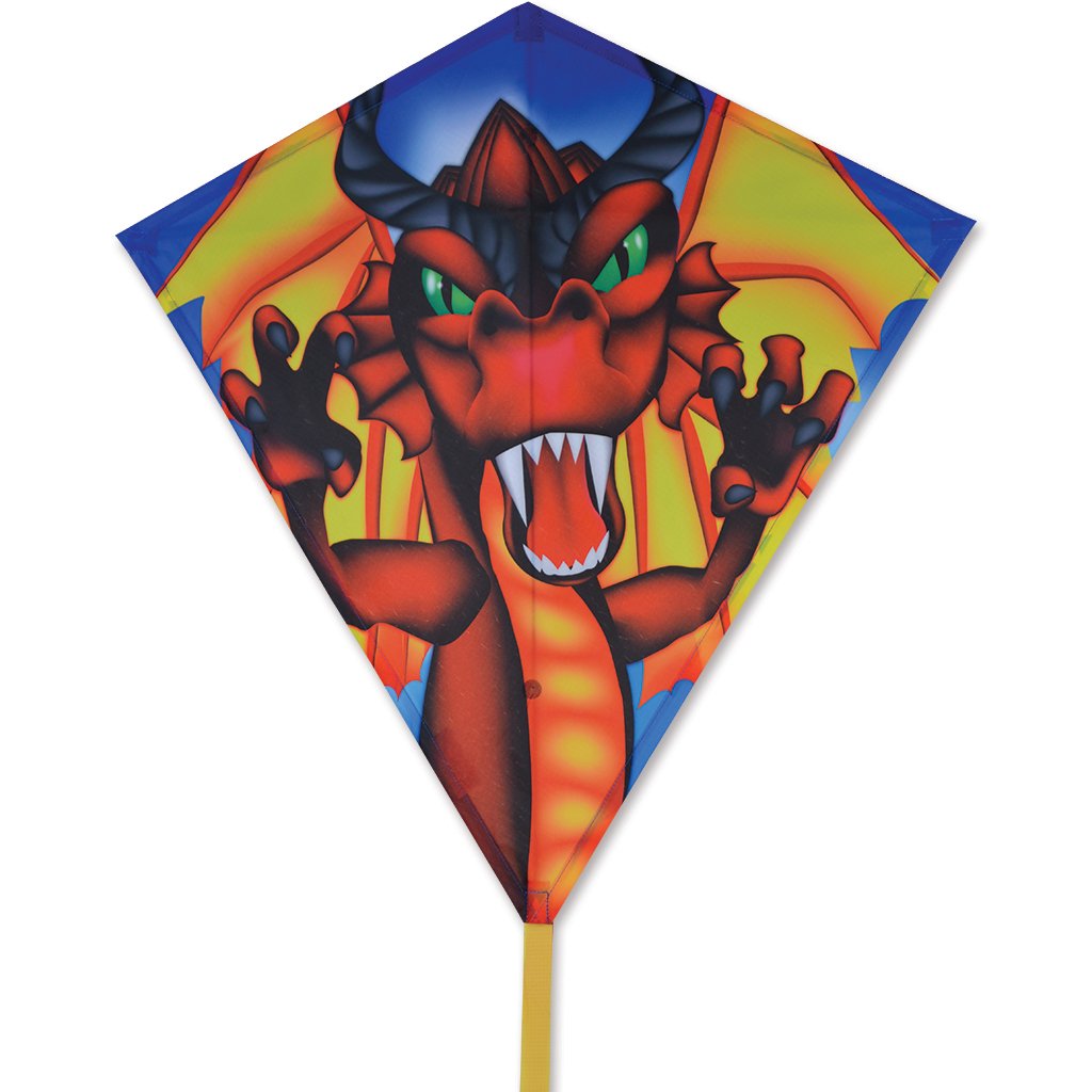 30" Dragon Diamond Kite