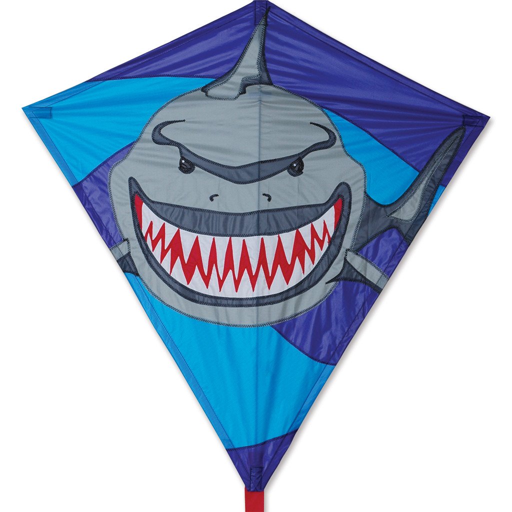 30" Shark Diamond Kite