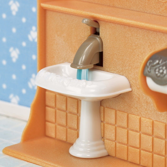 Playful Furniture toy sink with running water feature as part of the interactive Playful Starter Furniture Set.