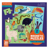 20pc Land & Sea Animals Magnetic Puzzle