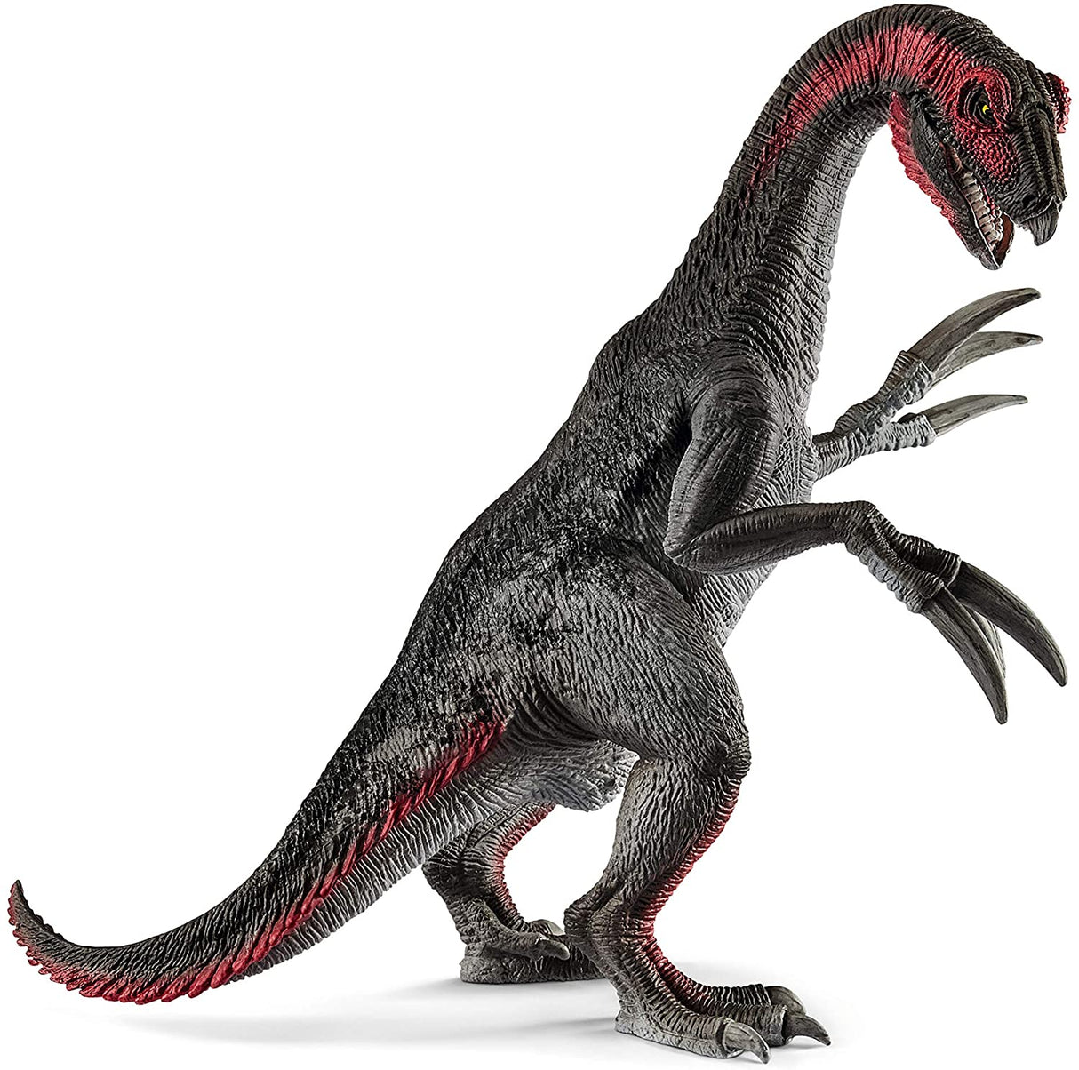 Therizinosaurus dinosaur figure with long claws and textured skin, perfect for children aged 4-12 years.