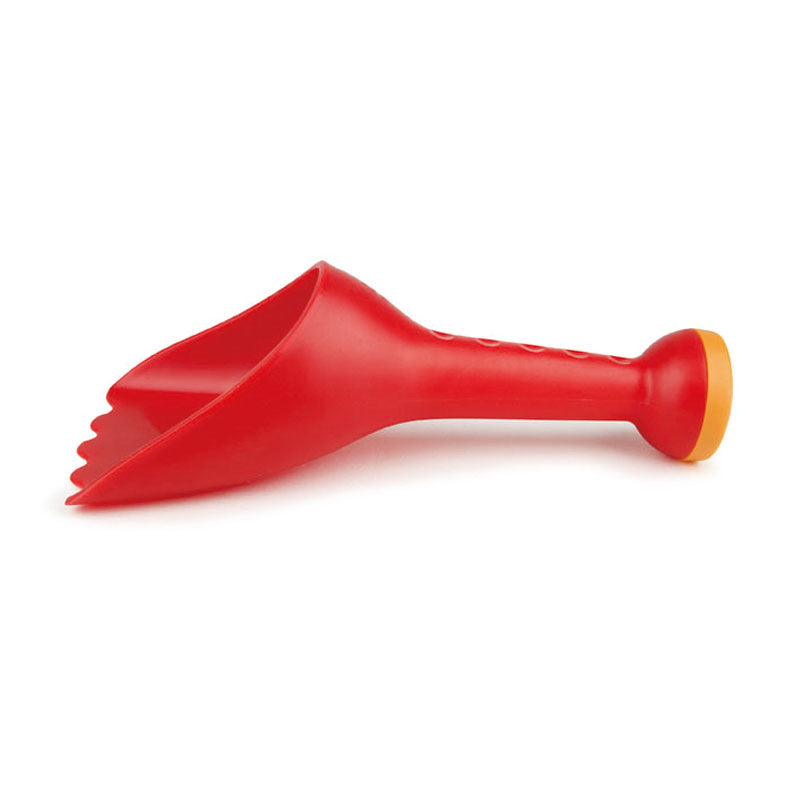 Red Rain Shovel Red toy designed for water and sand play at the beach, playground, or garden.