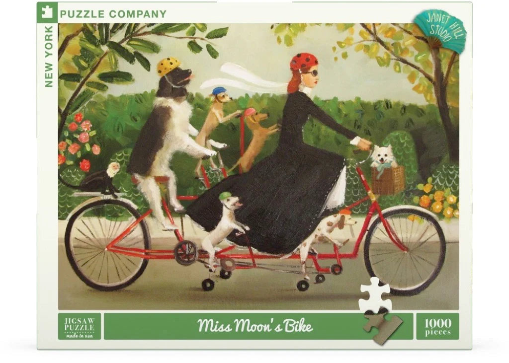 1000pc Miss Moon's Bike Puzzle