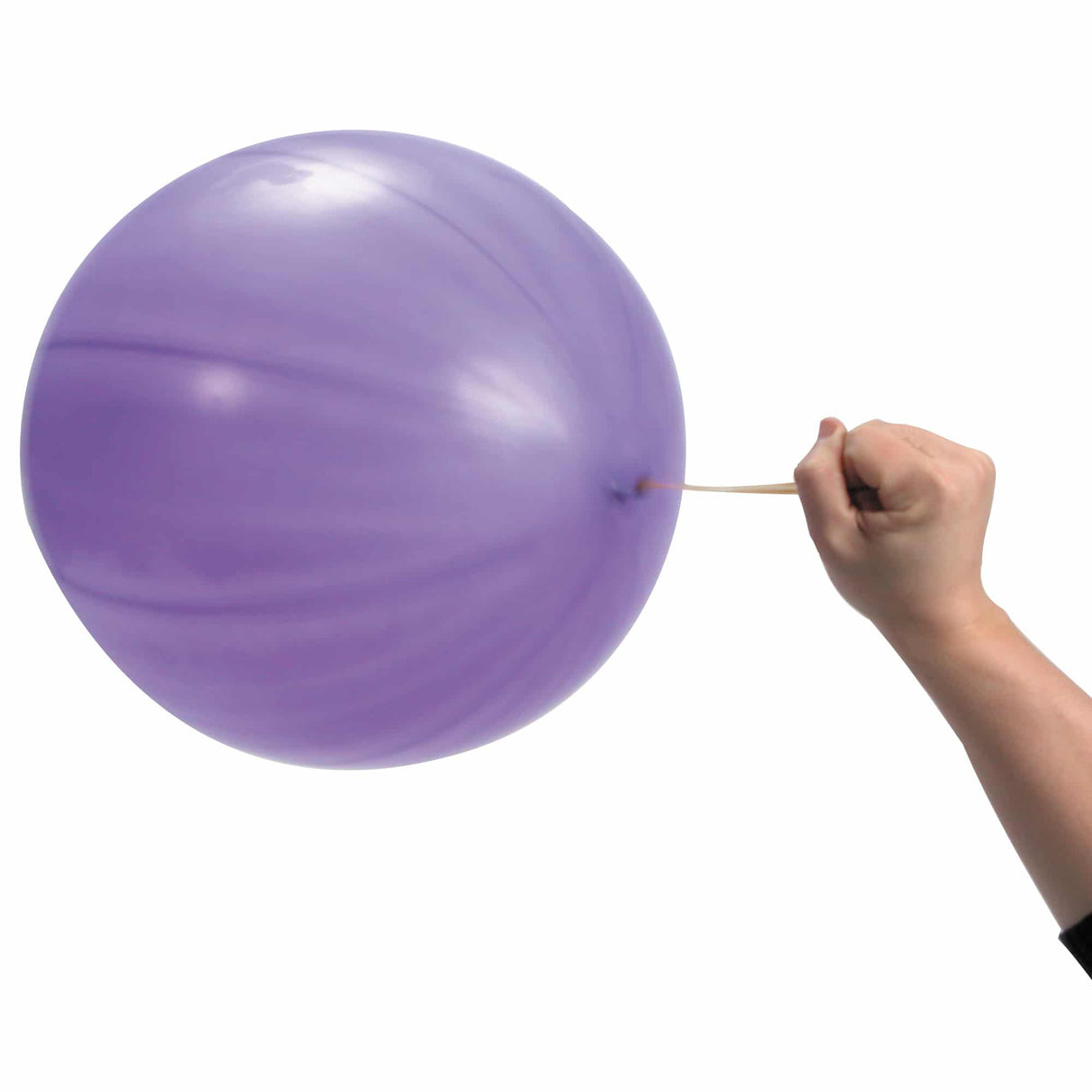 Punch Balloons purple balloon being punched, classic 16-inch inflatable toy for kids ages 3 and up, pack of 4.