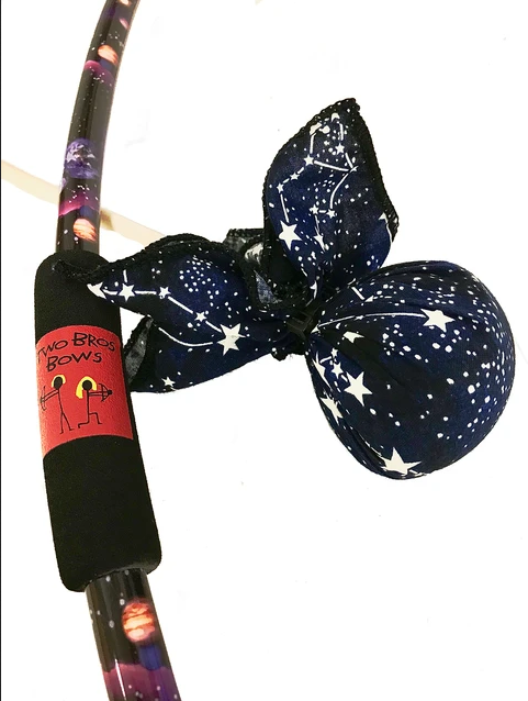 Two Bros Bow Set | Galaxy with soft tip foam arrow and constellation pattern for safe, imaginative play. Hand assembled in the US.