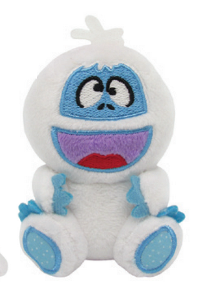 Rudolph | Mini Jingler plush toy with jingle bell, safe for all ages, 4.75 inches, assorted holiday styles.