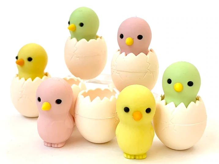 Japanese Eraser Chick Egg