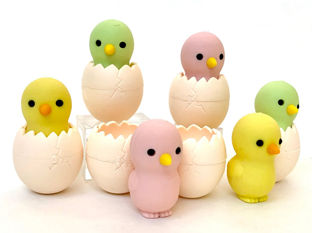 Japanese Eraser Chick Egg