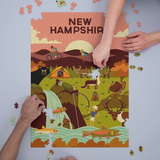 1000pc Geometric New Hampshire Puzzle