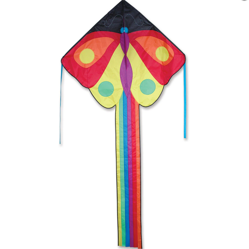 46" Easy Flyer Kite | Butterfly with vibrant colors, simple assembly, and smooth flying for zero frustration and full fun.