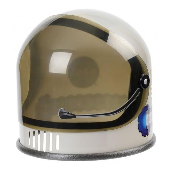 Youth size Astronaut Helmet with moving visor and detailed decorations for kids aged 3-10 inspired to dream big.