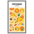 Take it Cheesy Scratch & Sniff Stickers sheet with cute cats, tacos, and avocados in fun, colorful designs.