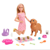 Barbie Caucasian & Pets