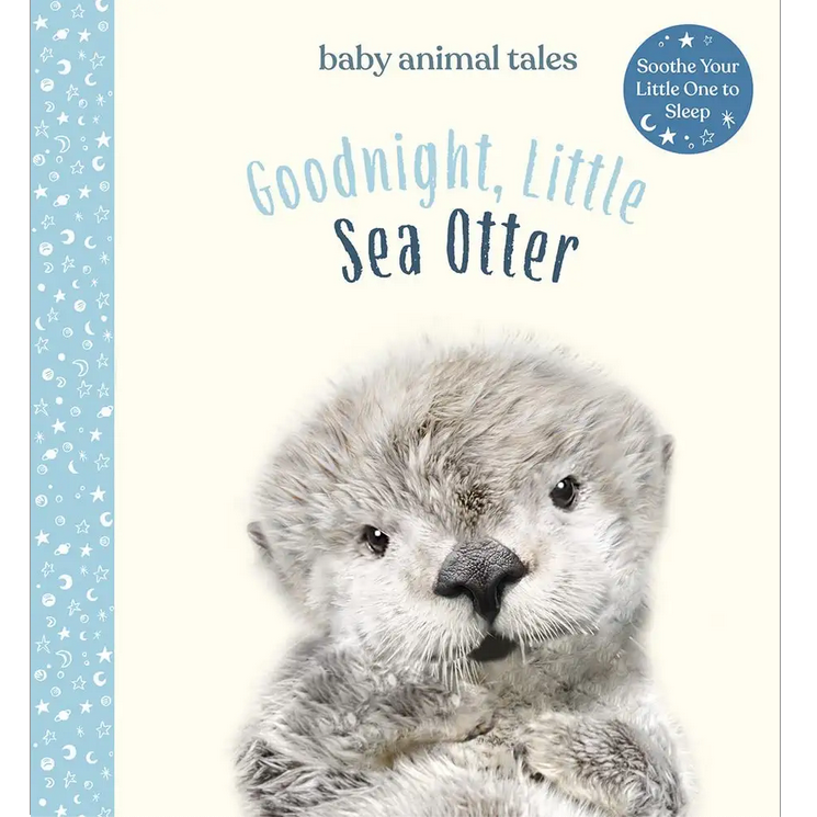 Goodnight Little Sea Otter book cover featuring a cute baby sea otter from the Baby Animal Tales series.