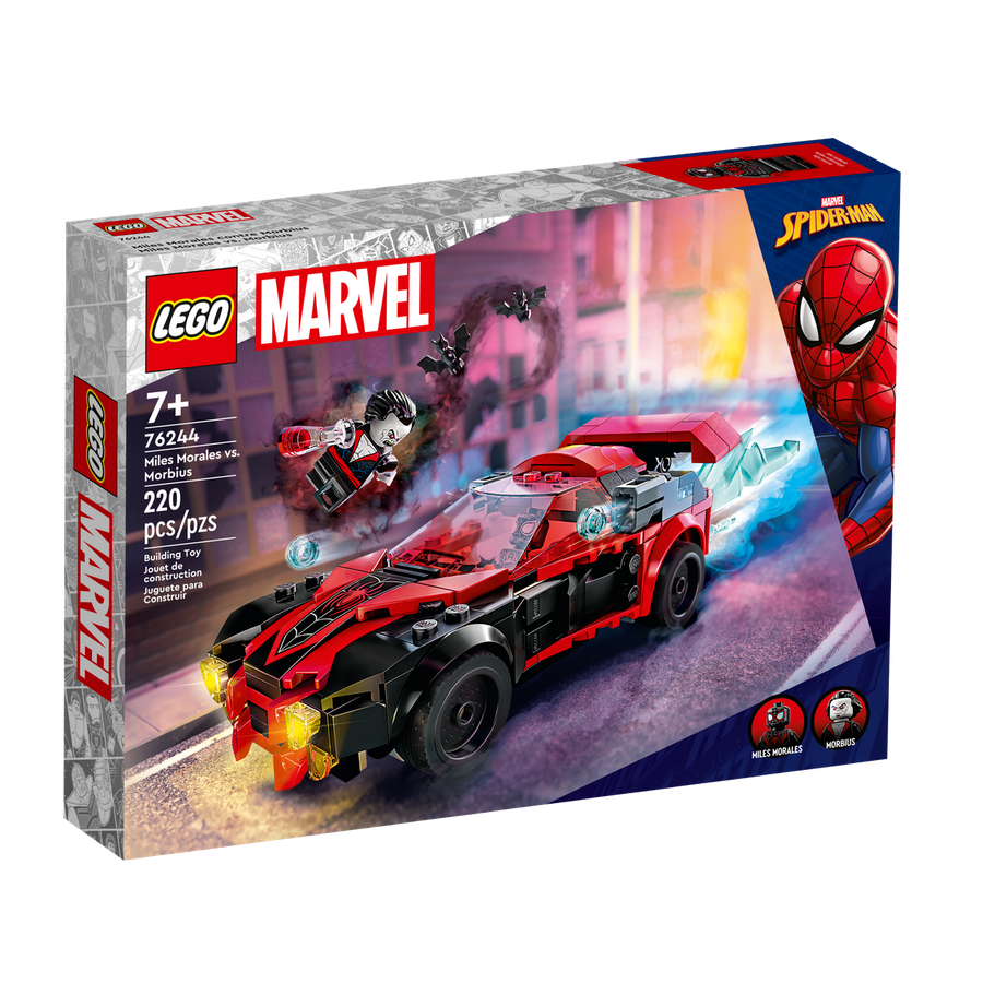 LEGO Marvel Avengers Marvel 10781 Miles Morales : Le Techno-Trike de  Spider-Man