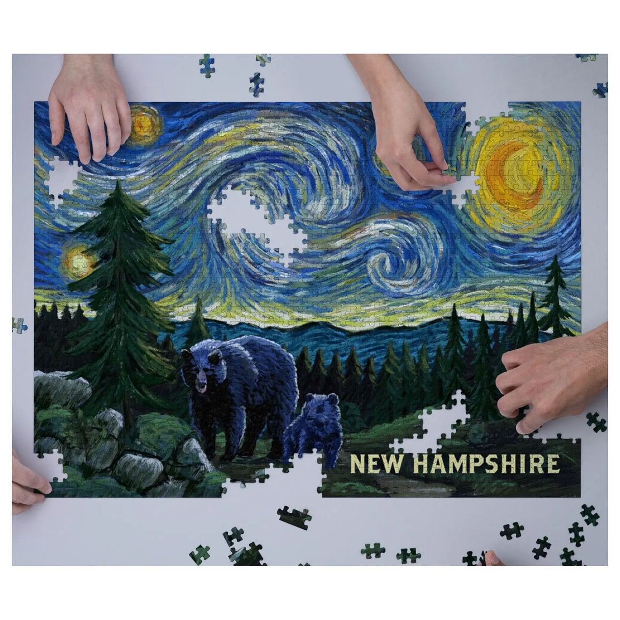 1000pc NH Starry Night Puzzle