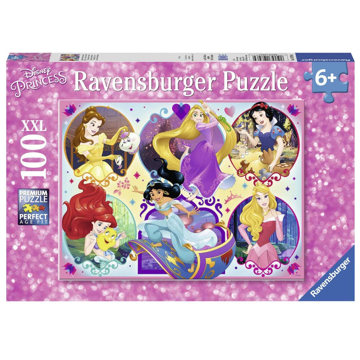 Lisciani - Puzzle Disney 100 DF Plus - 250 Pièces - Princesses