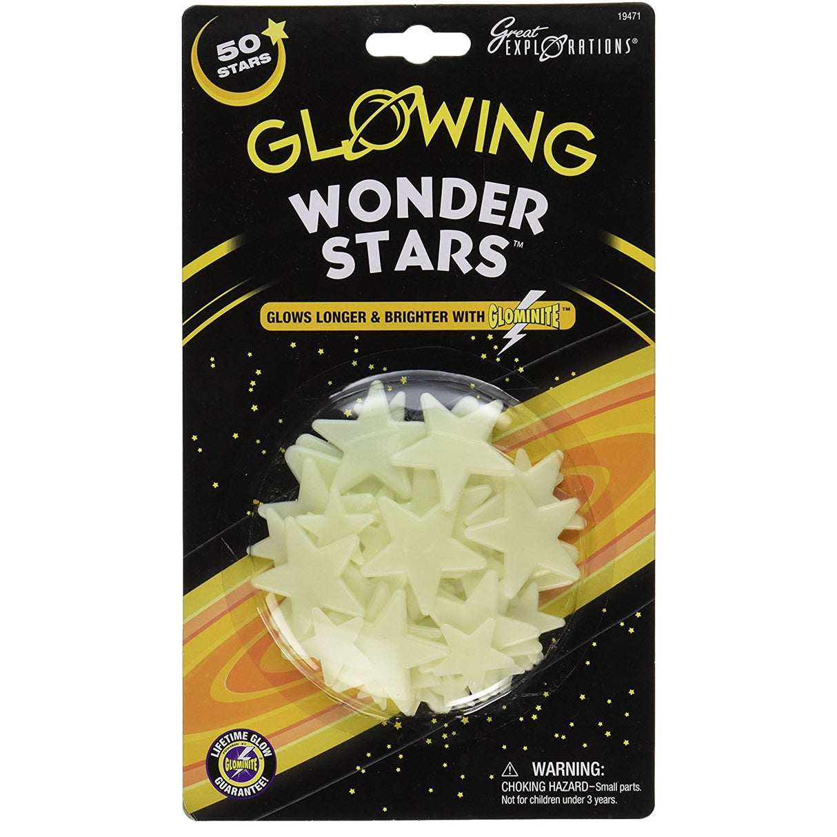 Glow Stars 50pc
