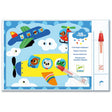 Paint with Water Sky coloring set with water pen and sky-themed animal illustrations for children 18+ months.