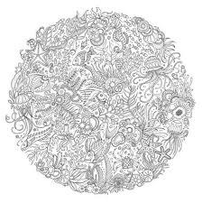 Intricate underwater design featuring sea creatures and plants in the Lost Ocean Coloring Book for adults.