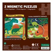 20pc Mighty Dino Magnetic Puzzle