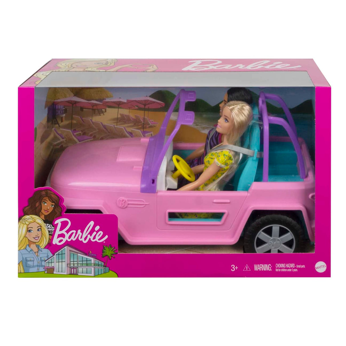 Barbie Car with Dolls