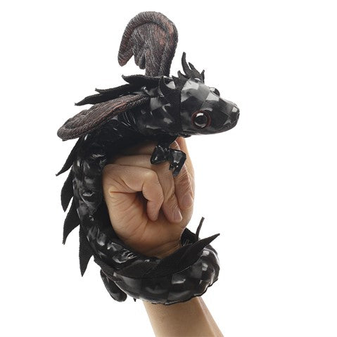 Dragon Wristlet Midnight Puppet